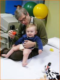 Doctor and small child